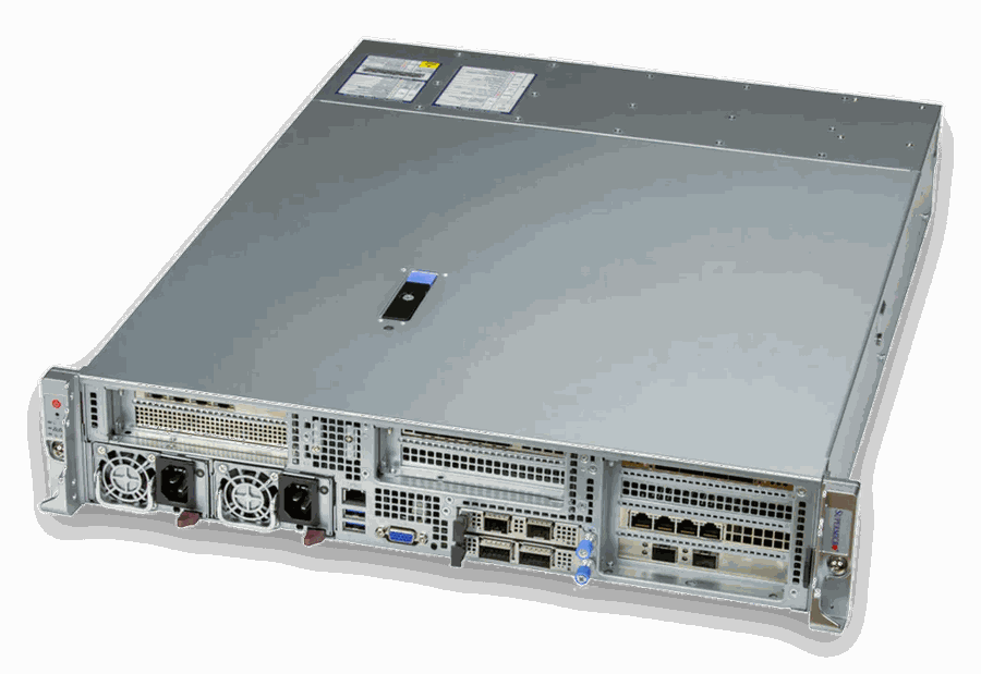 Carrier-grade COTS server platform hosting the Quantum cloud-native dual-mode 4G/5G core